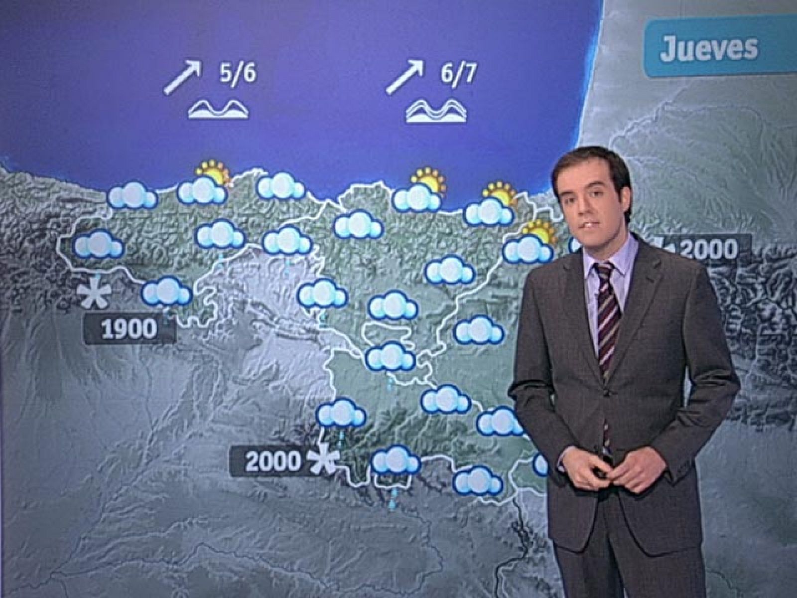 El Tiempo - Lluvias persistentes en el norte de la península y aumento de las temperaturas en el sur - 05/01/11 - El tiempo | Ver