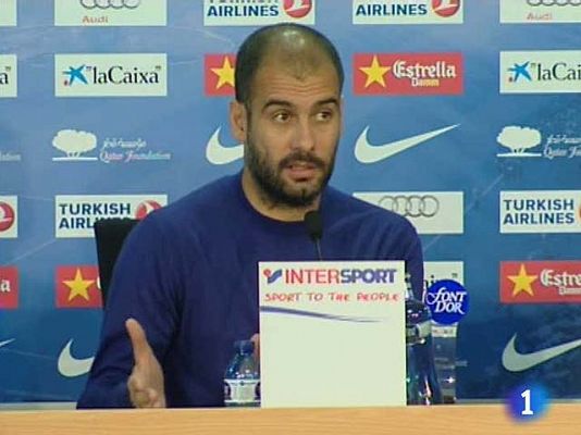 Guardiola viaja con todo el equipo