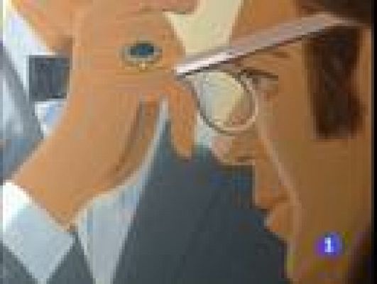 Telediario 1 - Alex Katz en Madrid