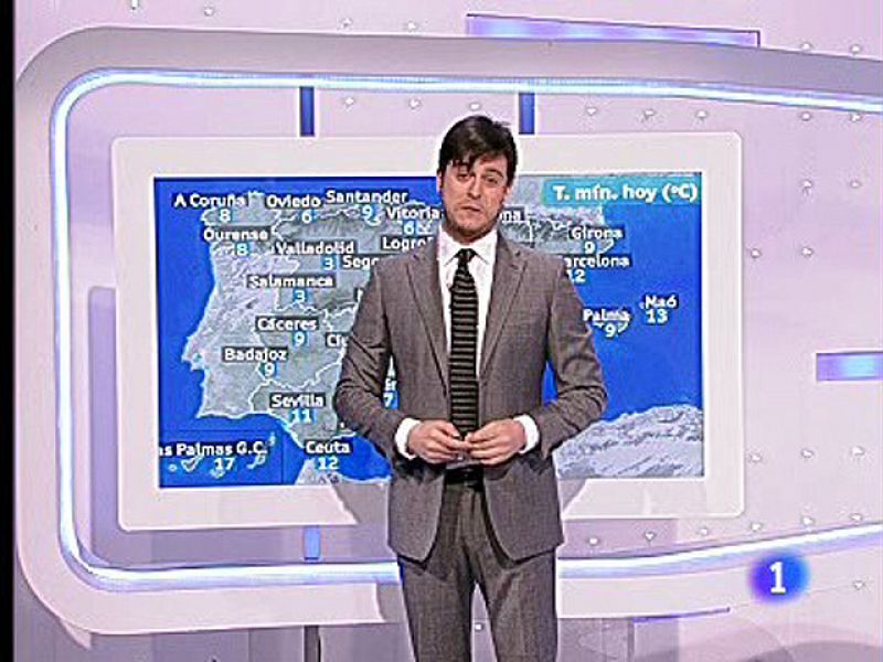 Lluvias este lunes en la mayor parte del país