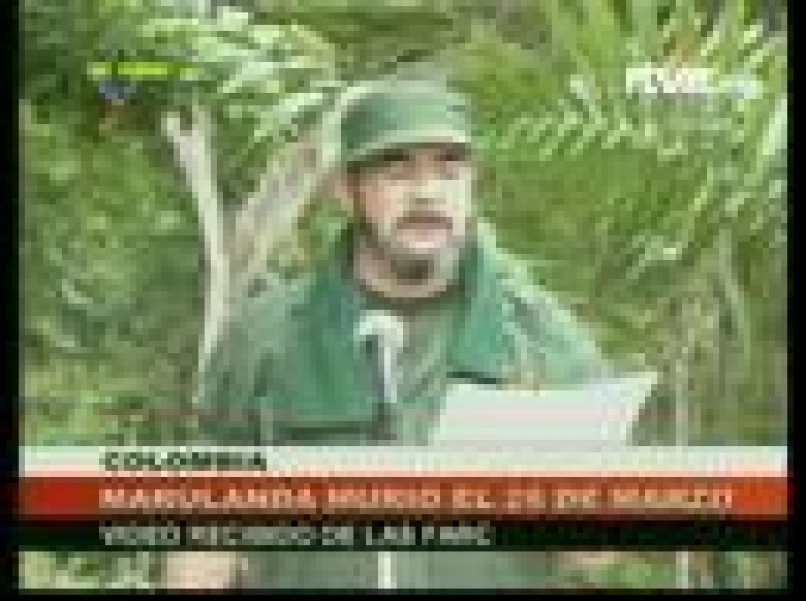 Comunicado en vídeo de las FARC sobre la muerte de "Tirofijo"