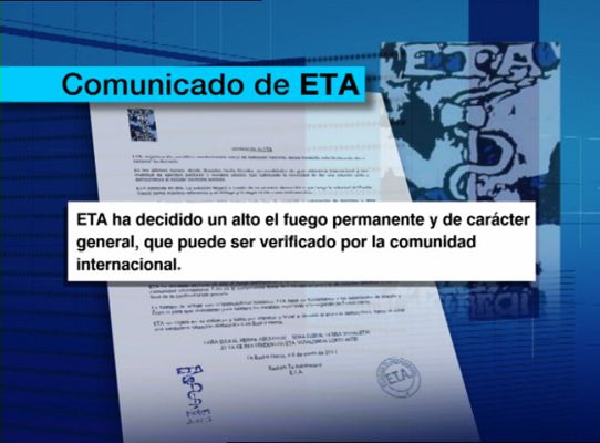  - Tras el comunicado de ETA