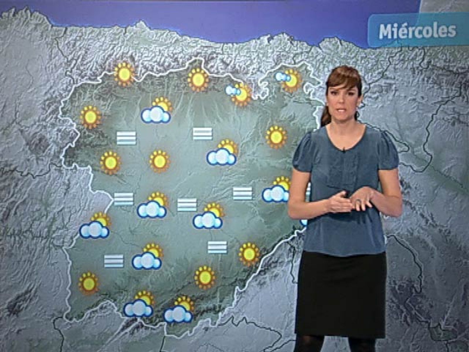 El Tiempo - Viento fuerte en el noroeste de la península - 11/01/11 - El tiempo | Ver
