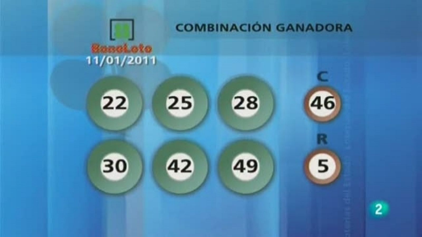 Lotería diaria - 11/01/11 - Loterías | Ver