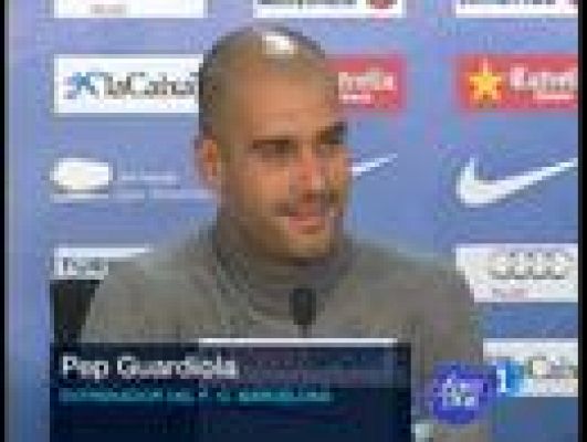 Telediario 1 - Pep avisa del peligro del Betis