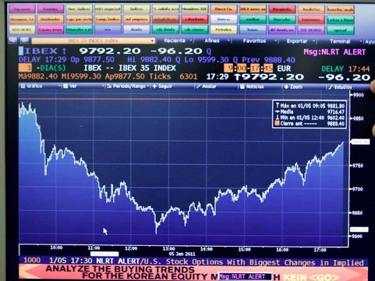 Telediario 1 - Menos tensión en los mercados