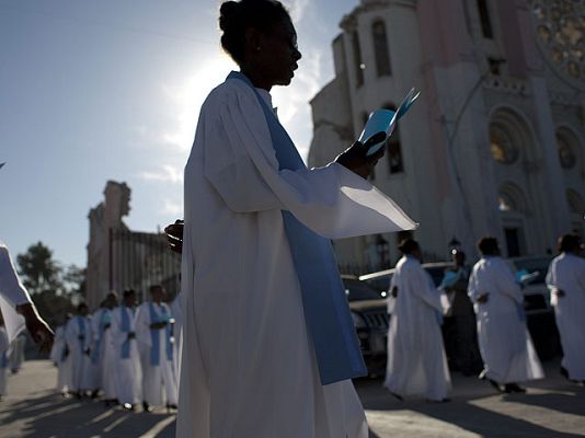  - Actos de homenaje en Haití
