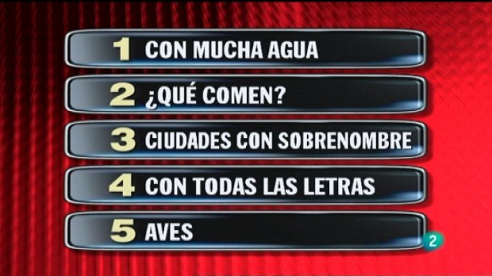 Saber y ganar - Saber y ganar - 13/01/11