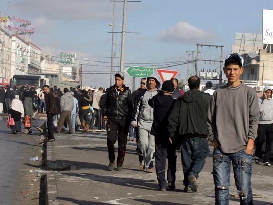 Siguen las protestas en Túnez