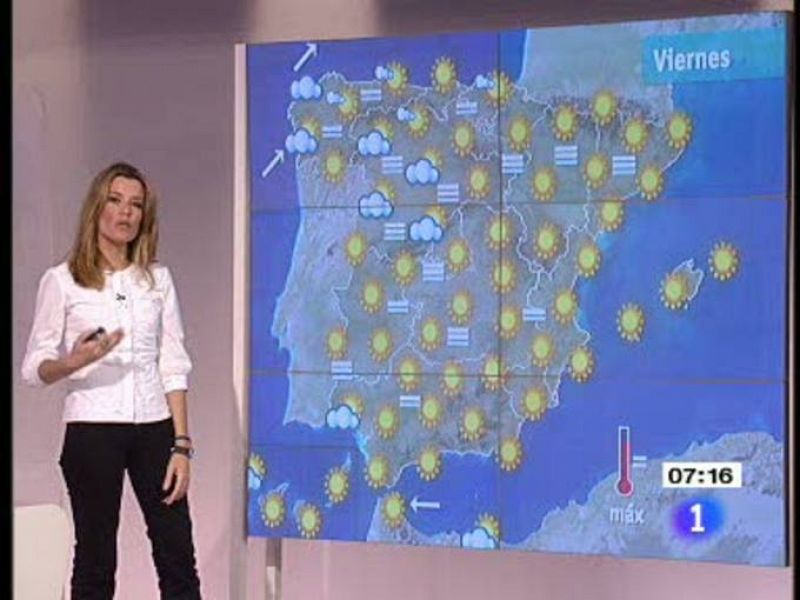  Cielos despejados en toda España