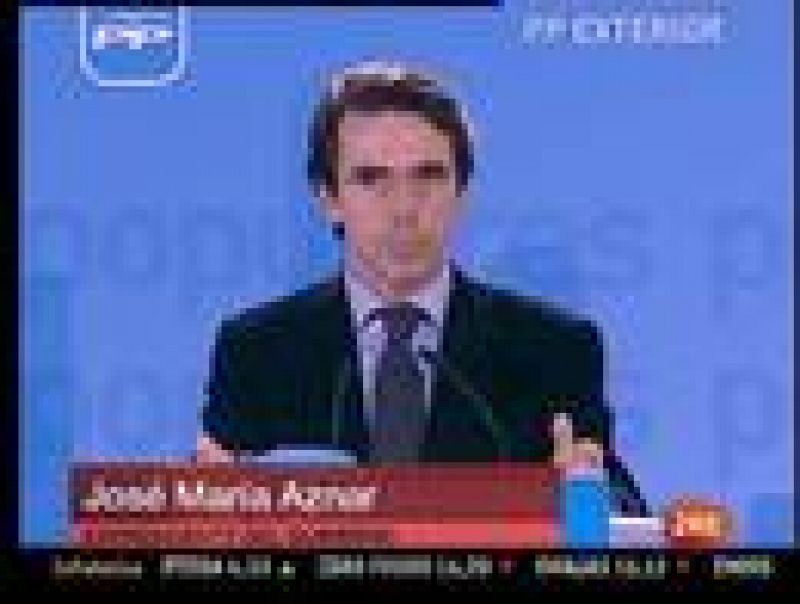 Aznar: España está intervenida "de hecho" y ya se verá si lo será "de derecho"