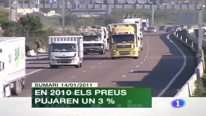 L'informatiu - Comunitat Valenciana - Comunidad Valenciana en 2' - 14/01/11