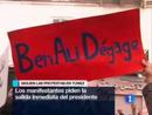 Telediario 1 - Telediario 1 en 4' - 14/01/11