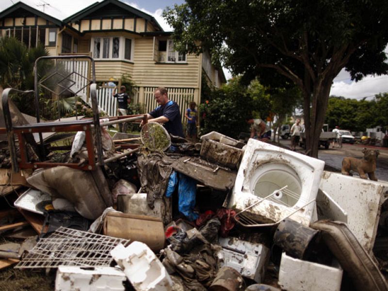  Descenso del nivel de agua en Australia, pero la situación podría empeorar