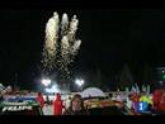 Telediario 1 - Alonso,el más rápido sobre la nieve