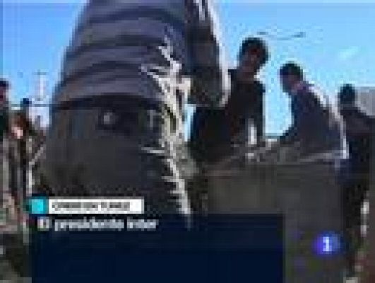 Telediario 1 - Telediario 2 en 4' - 15/01/11