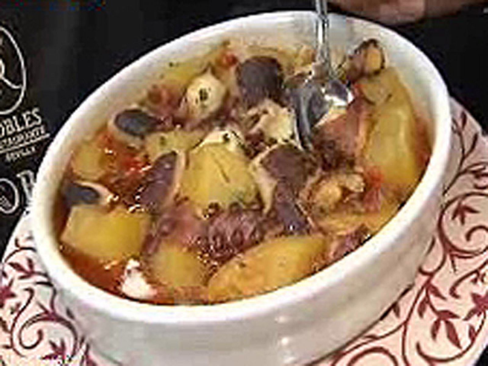 España Directo - Pulpo con patatas a la cerveza