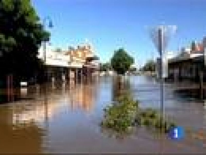 Las lluvias en Australia se han desplazado ahora hacia el sur, a los estados de Nueva Gales y Victoria