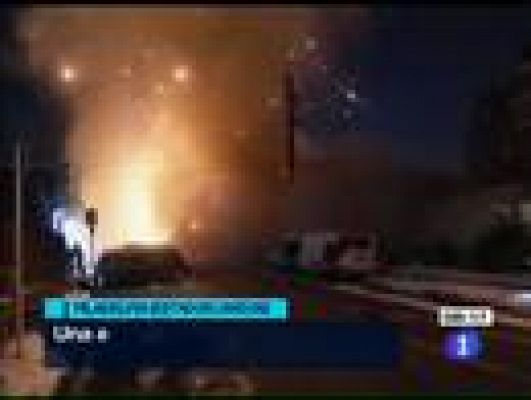 Explosión de gas en Filadelfia