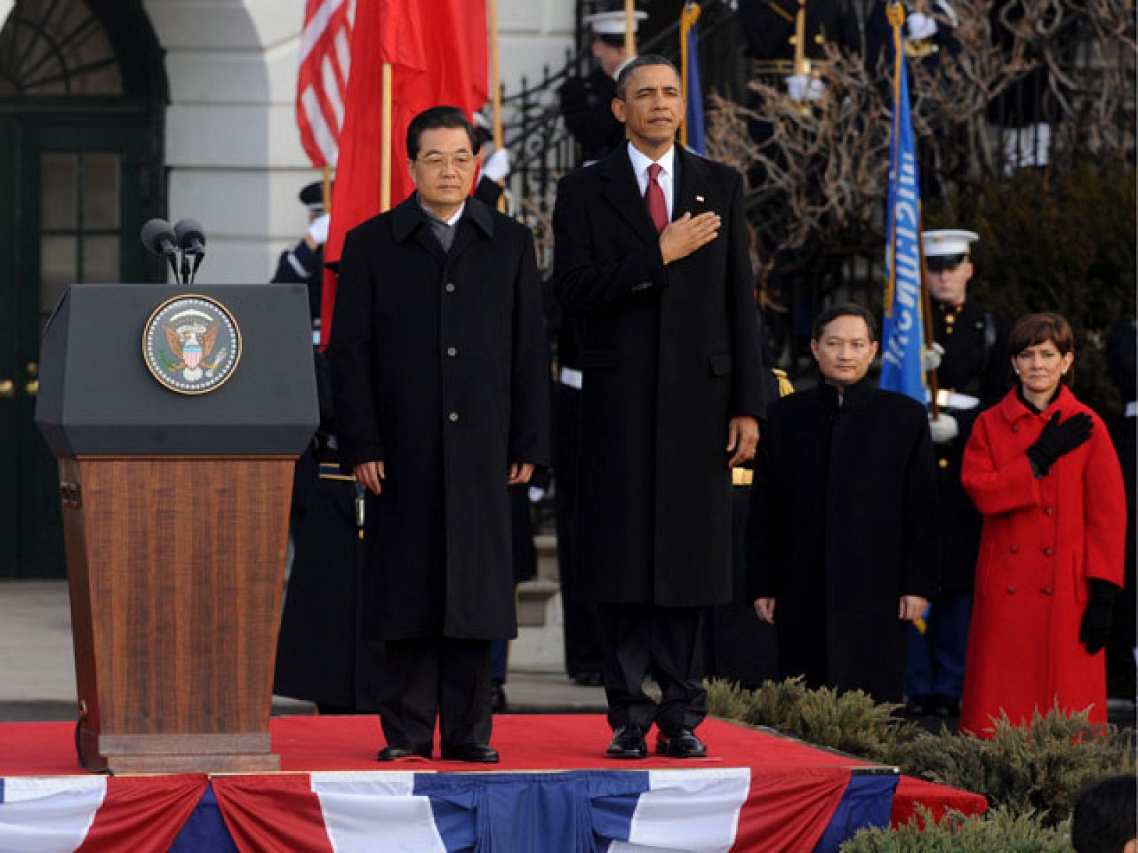 Hu Jintao inicia su viaje de cuatro días a Estados Unidos | Ver