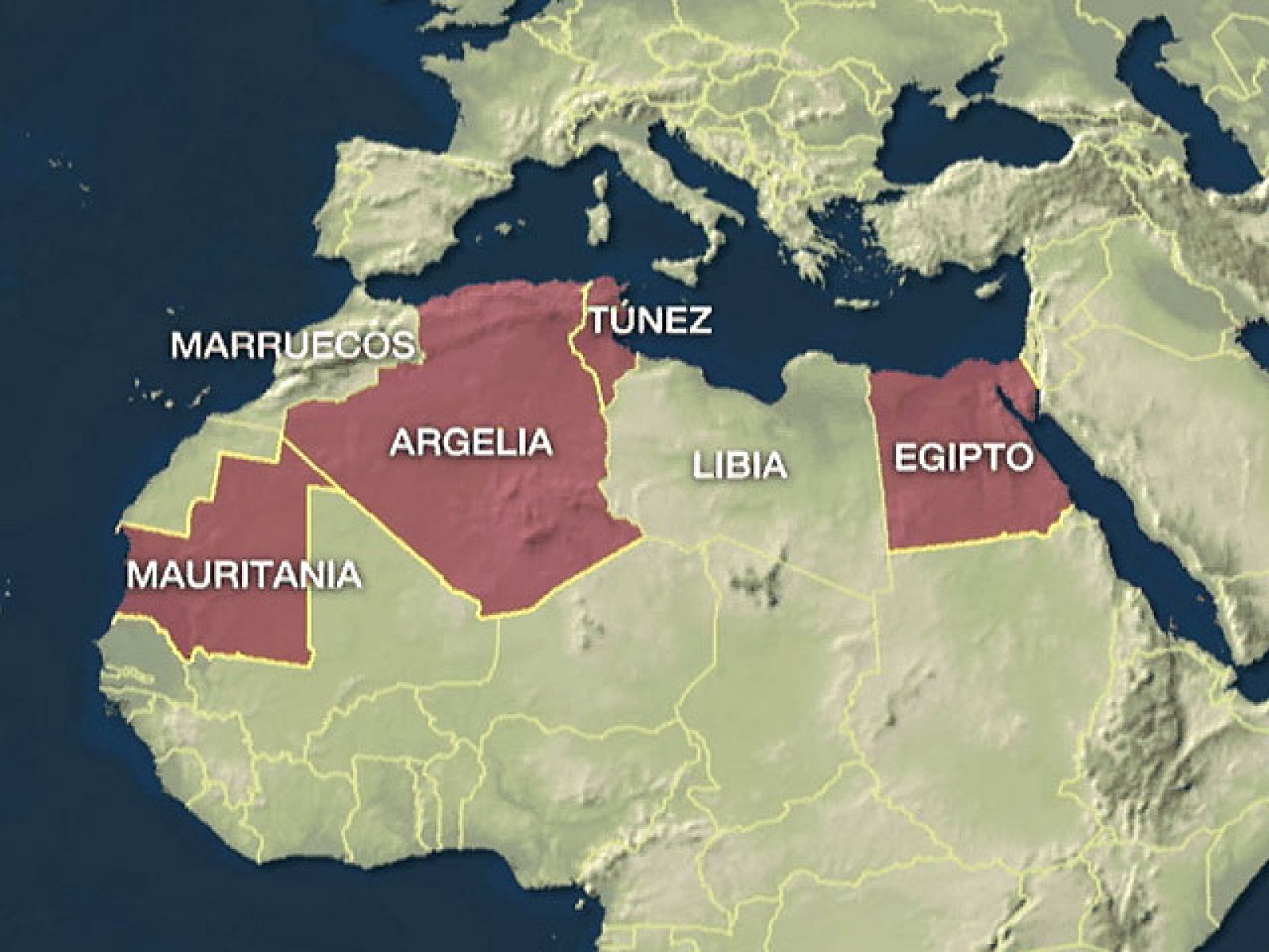 Los países árabes siguen con atención lo que pasa en Túnez | Ver