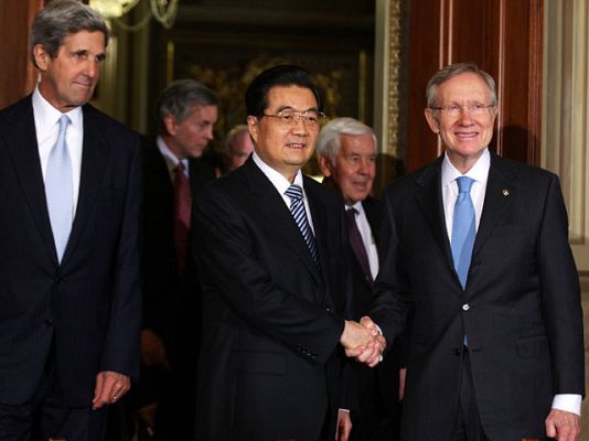 Hu Jintao visita el Congreso