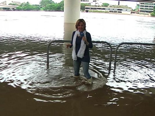 Telediario 1 - Reconocimiento a Almudena Ariza