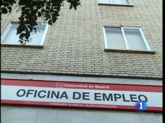 Telediario 1 - Ayuda de 350 euros a los parados