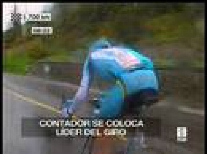  Alberto Contador, nuevo líder del Giro.