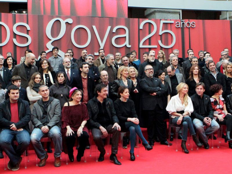 La Fiesta de los Nominados a los Goya reunidos en Madrid 
