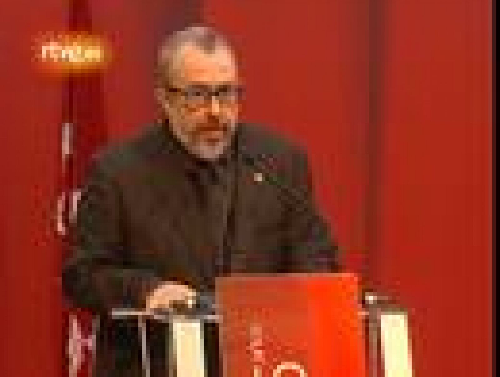 Parte del discurso del presidente de la Academia de Cine, Álex de la Iglesia, en la gala de nominados de los Goya 2011.