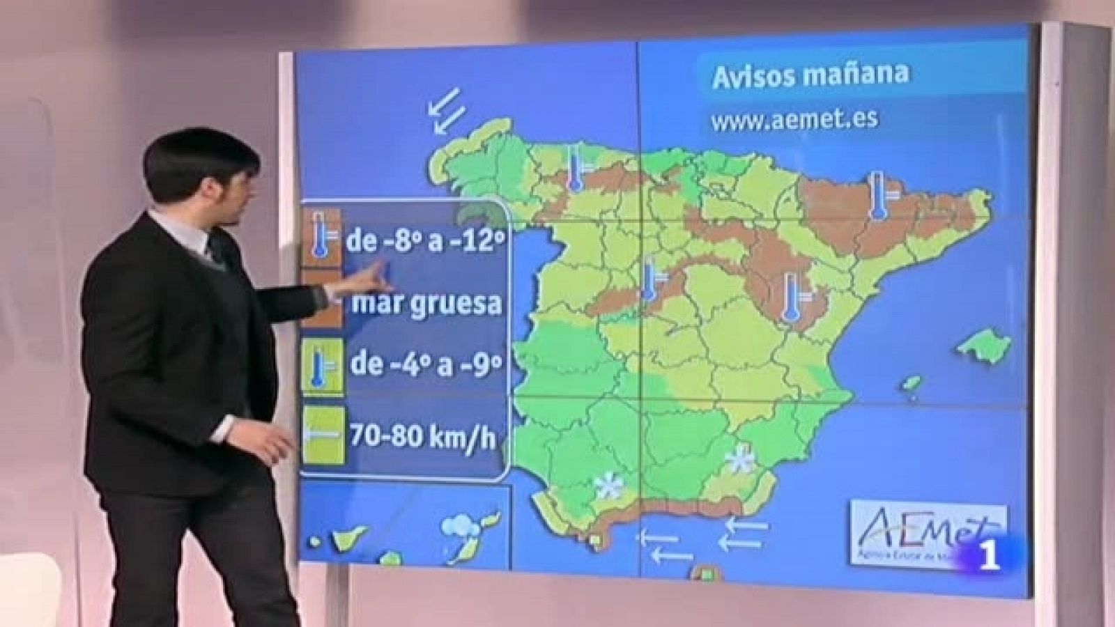 Telediario - 21 horas - 23/01/11 | Ver