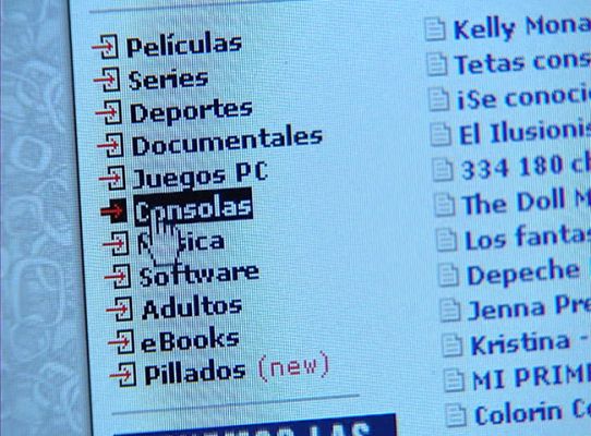 Telediario 1 - La Ley Sinde en el Senado