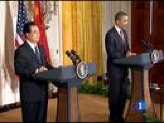 Telediario 1 - Informe anual de derechos humanos