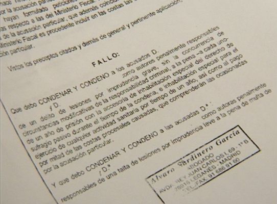 Telediario 1 - Confundieron un ictus con ansiedad