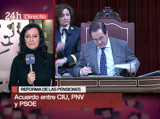  - Acuerdo PSOE-CiU sobre pensiones