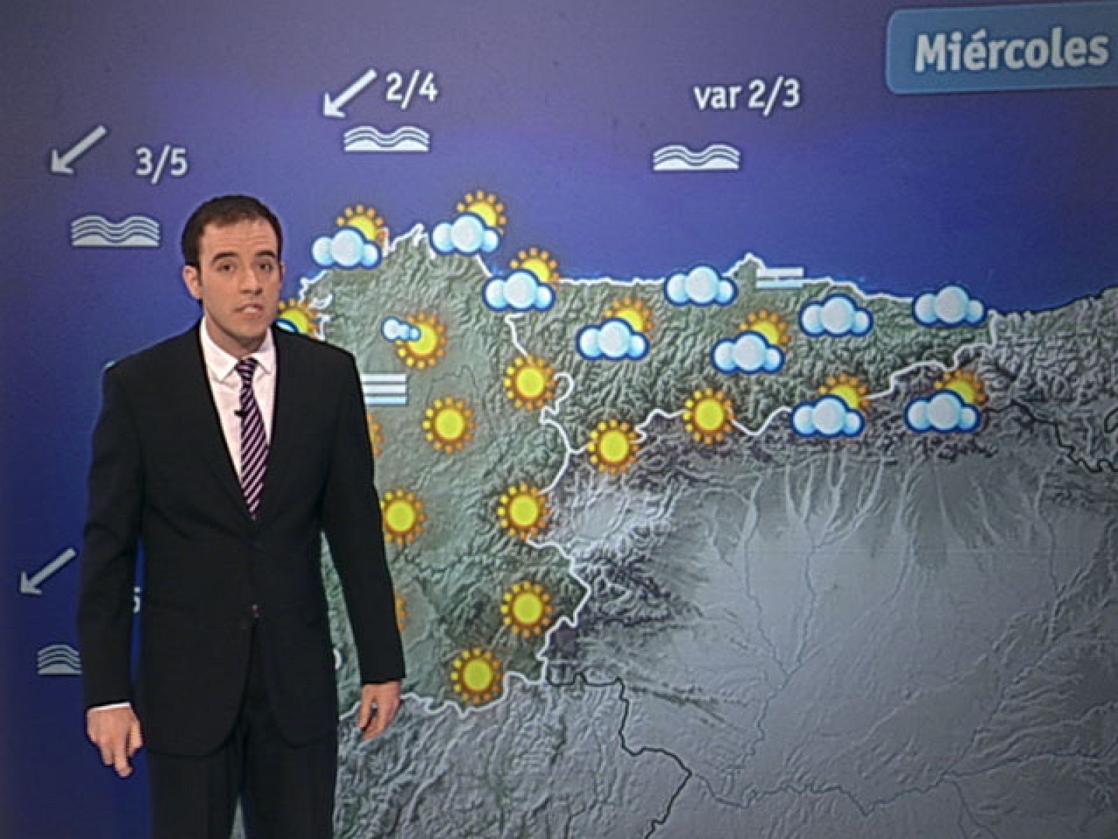 El Tiempo - Chubascos localmente fuertes en el Estrecho y heladas en la península - 25/01/11 - El tiempo | Ver