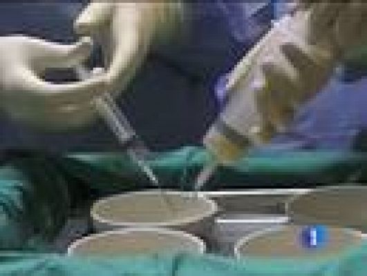 Telediario 1 - Gel para restituir la mama