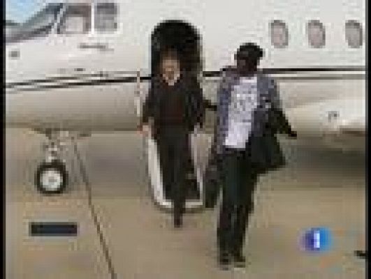 Telediario 1 - Adebayor es un "portento físico"