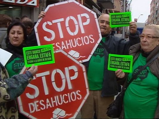 Telediario 1 - El piso por la deuda