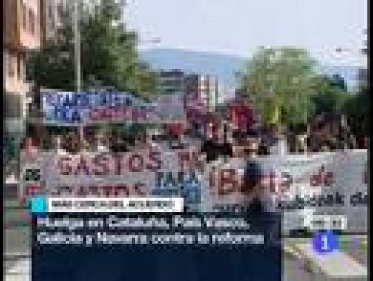 Telediario 1 - Telediario Matinal en 4' - 27/01/11