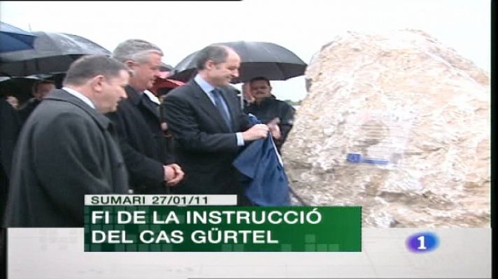 L'informatiu - Comunitat Valenciana - L'Informatiu Comunitat Valenciana - 27/01/11