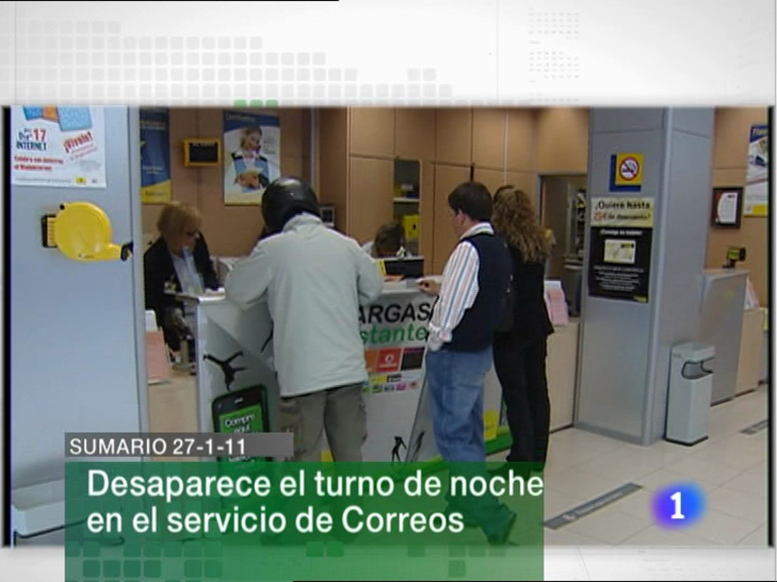 Informativo Telerioja - 27/01/11 | Ver