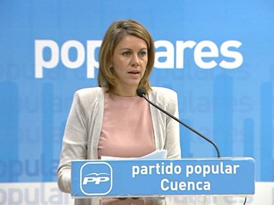 Cospedal acusa al PSOE de espiar
