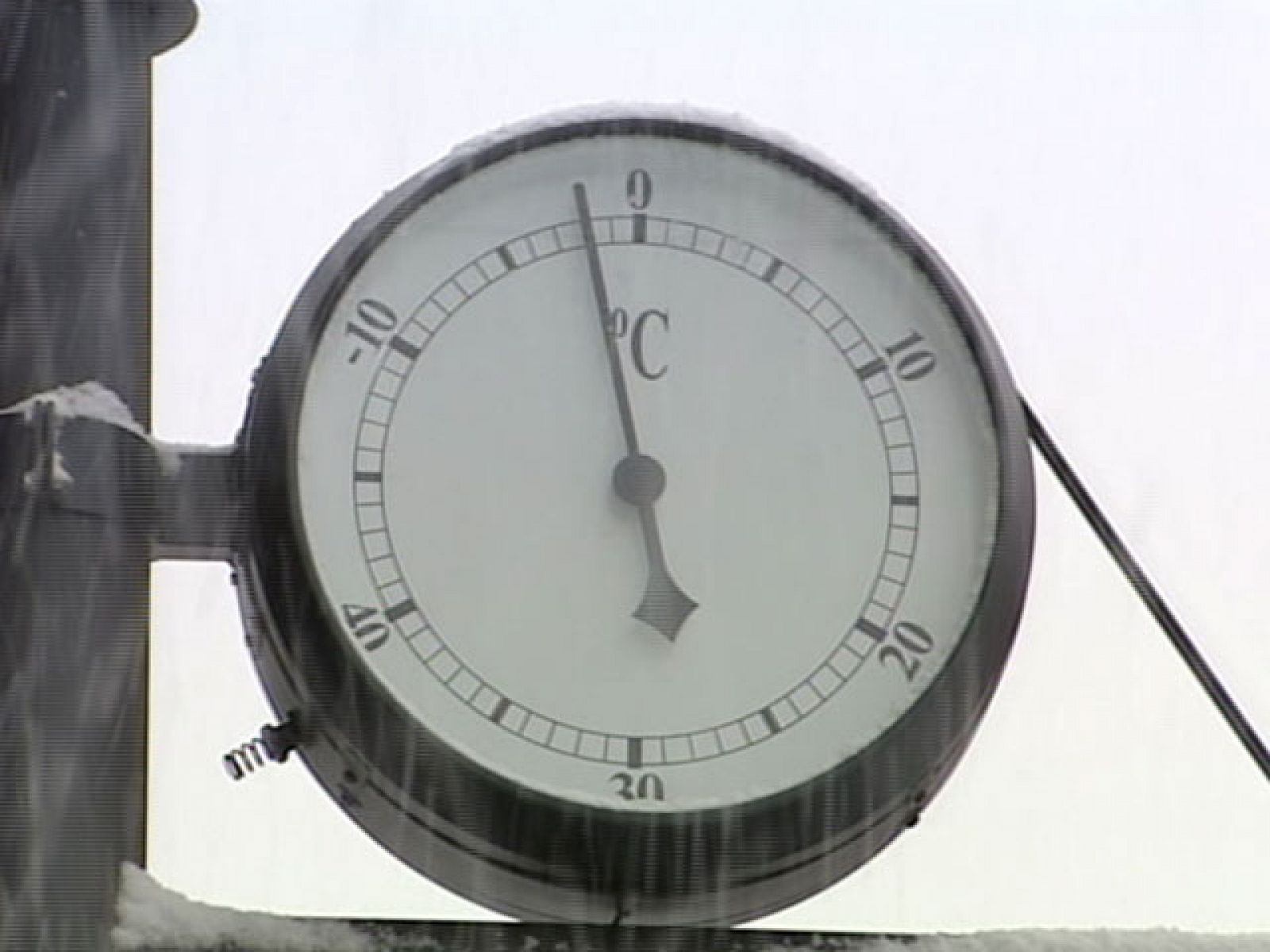 Temperaturas bajo cero en muchas ciudades de España | Ver